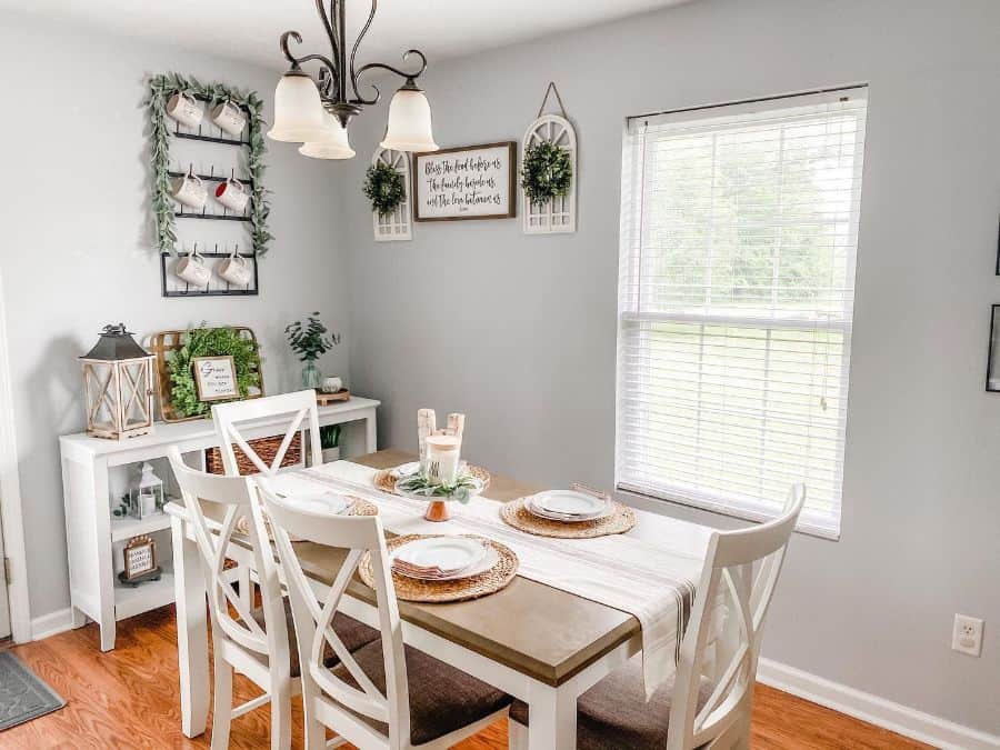 dining room modern farmhouse decor kali weisenberger 1