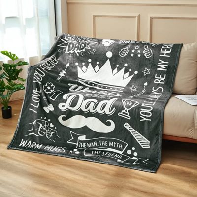 World Best Dad Blanket