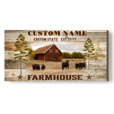 Personalized Farmhouse Sign