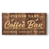 Personalized Coffee Bar Sign