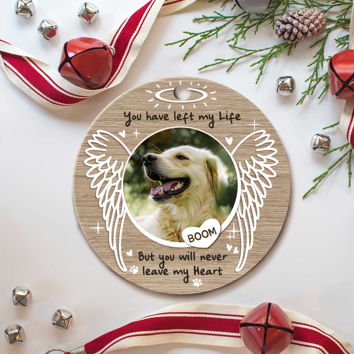 17+ Heartwarming and Unique Dog Memorial Gifts to Honor Your Beloved Pet 10 Personalized Pet Memorial Ceramic Ornament, Pet Sympathy Gifts, You Have Left My Life But Will Never Leave My Heart