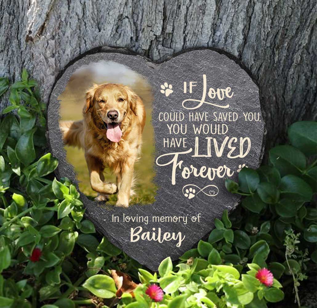 If Love Could Have Saved You Custom Memorial Stone, Personalized Pet Memorial Garden Stone, Pet Loss Gifts 1 If Love Could Have Saved You Custom Memorial Stone, Personalized Pet Memorial Garden Stone, Pet Loss Gifts