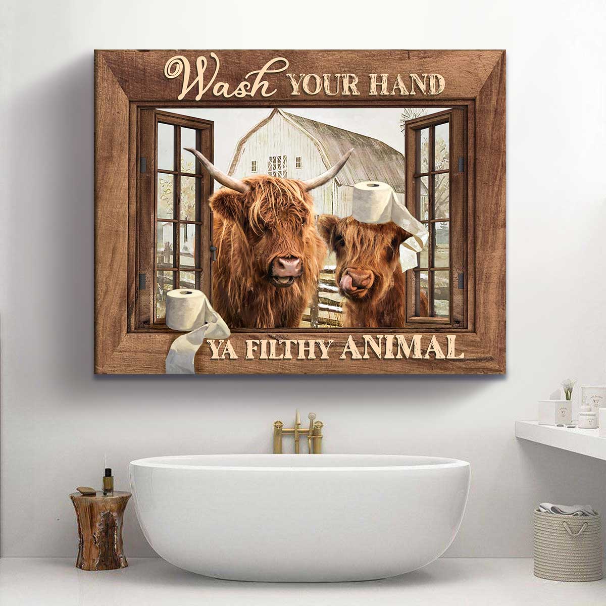 Hello Sweet Cheeks Canvas