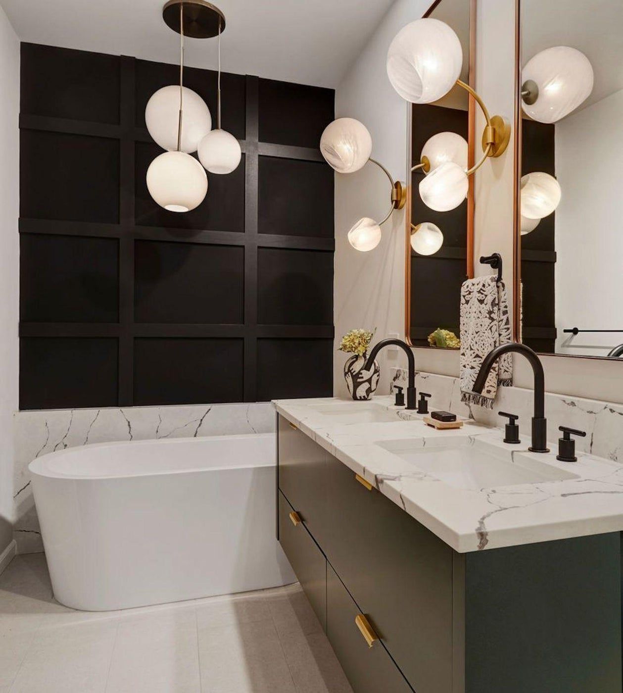 Use a Black and White Palette