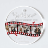 newlywed christmas photo acrylic ornament personalized christmas ornaments for couples god knew my heart needed you