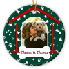 personalized dog christmas photo ceramic ornaments christmas gift for dog mom pet ornament using pet photos