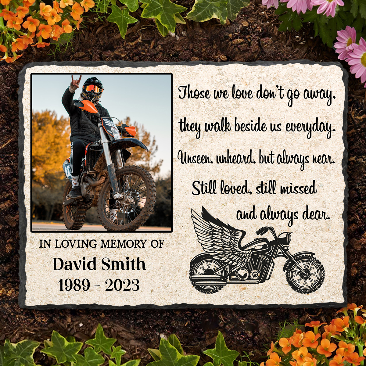 NO ROAD IS TOO WHEN WE ARE RIDING TOGETHER Personalized Car Acrylic Ornament For F 794095