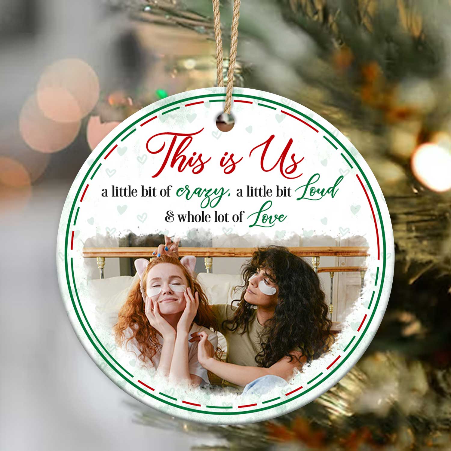 This Is Us Personalized Best Friends Photo Ornament - Friends Christmas Decorations - Christmas Gifts For Female Friends 1 this is us personalized best friends photo ornament - friends christmas decorations - christmas gifts for female friends