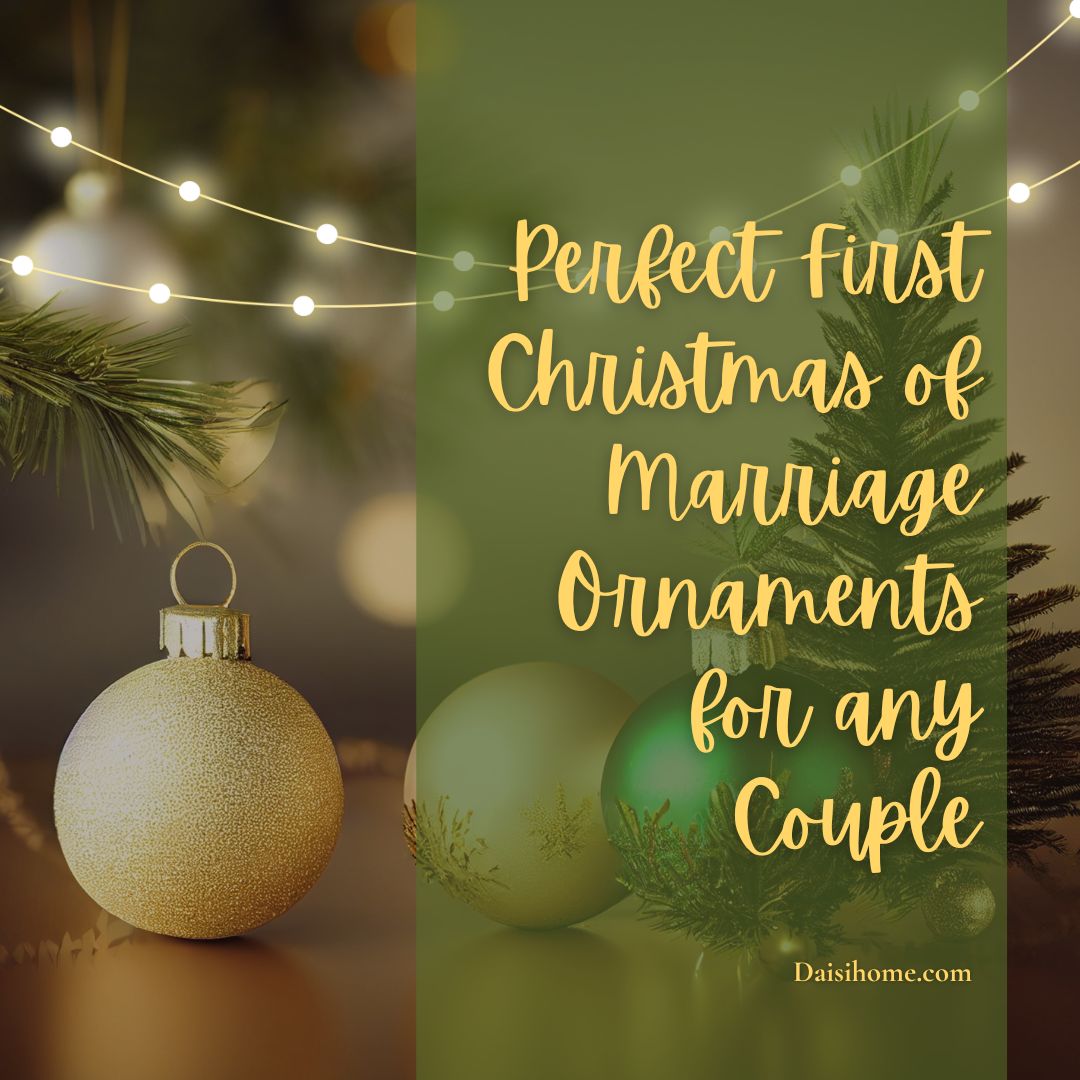10+ Perfect First Christmas of Marriage Ornaments for any Couple 32 First-Christmas-of-Marriage-Ornaments
