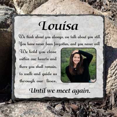 Personalized Memorial Stone For Loss Of Loved One - Sympathy Gifts