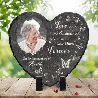 Custom engraved memorial stone - Personalized Memorial Stones For Loved One - If Love Could Have Saved You You Would Have Lived Forever