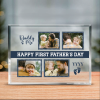 First Father's Day Custom Photo Acrylic Plaque