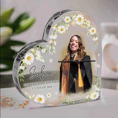 Personalized Graduation Portrait Acrylic Plaque - Graduation Gifts For Daughter - Custom Graduation Gifts - Grad Gifts For Her