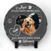 Personalized Dog Memorial Photo Stones Plaque, Pet Grave Markers For Dog, Sympathy Gifts For Loss Of Pet, Pet Death Gift