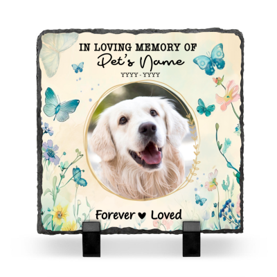 Pet Memorial Garden Stone Custom, Pet Tombstone Markers, Dog Passed Away Gift, Pet Remembrance Gifts, Keepsake For Dogs