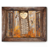 Family Tree Carved Multi - Names Personalized Canvas - Forest Wall Art - One Gift Whole Family - Family Christmas Gifts - Family Wall Decor Decor