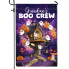 Personalized Halloween Gifts For Grandma, Grandma's Boo Crew Garden Flag, Custom Grandkids Name Gifts, Halloween Gifts for Grandma, Halloween Garden Decor