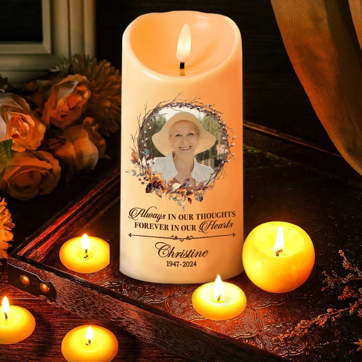 Personalised LED Candles 