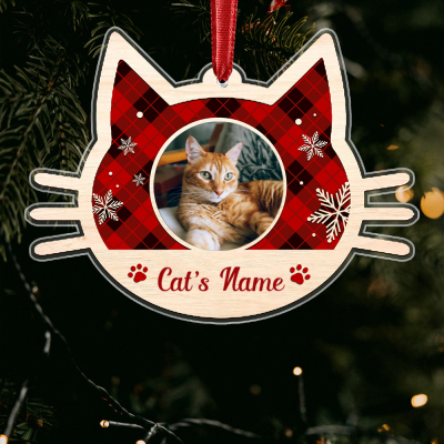 personalized cat christmas name ornaments cat ornaments for christmas cat decorations for christmas cat ornaments for christmas tree
