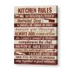 canvas prints for kitchen - rustic kitchen wall decor - kitchen room decor - kitchen signs - housewarming gift