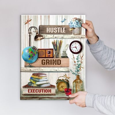 motivational office wall art - canvas office decor - inspirational wall art for office - teamwork canvas art
