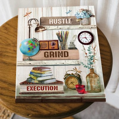 motivational office wall art - canvas office decor - inspirational wall art for office - teamwork canvas art