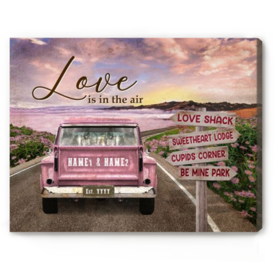 daisihome-shop-custom-vintage-truck-valentine-sign-personalized-couple-valentines-day-wall-decor-valentines-day-gift