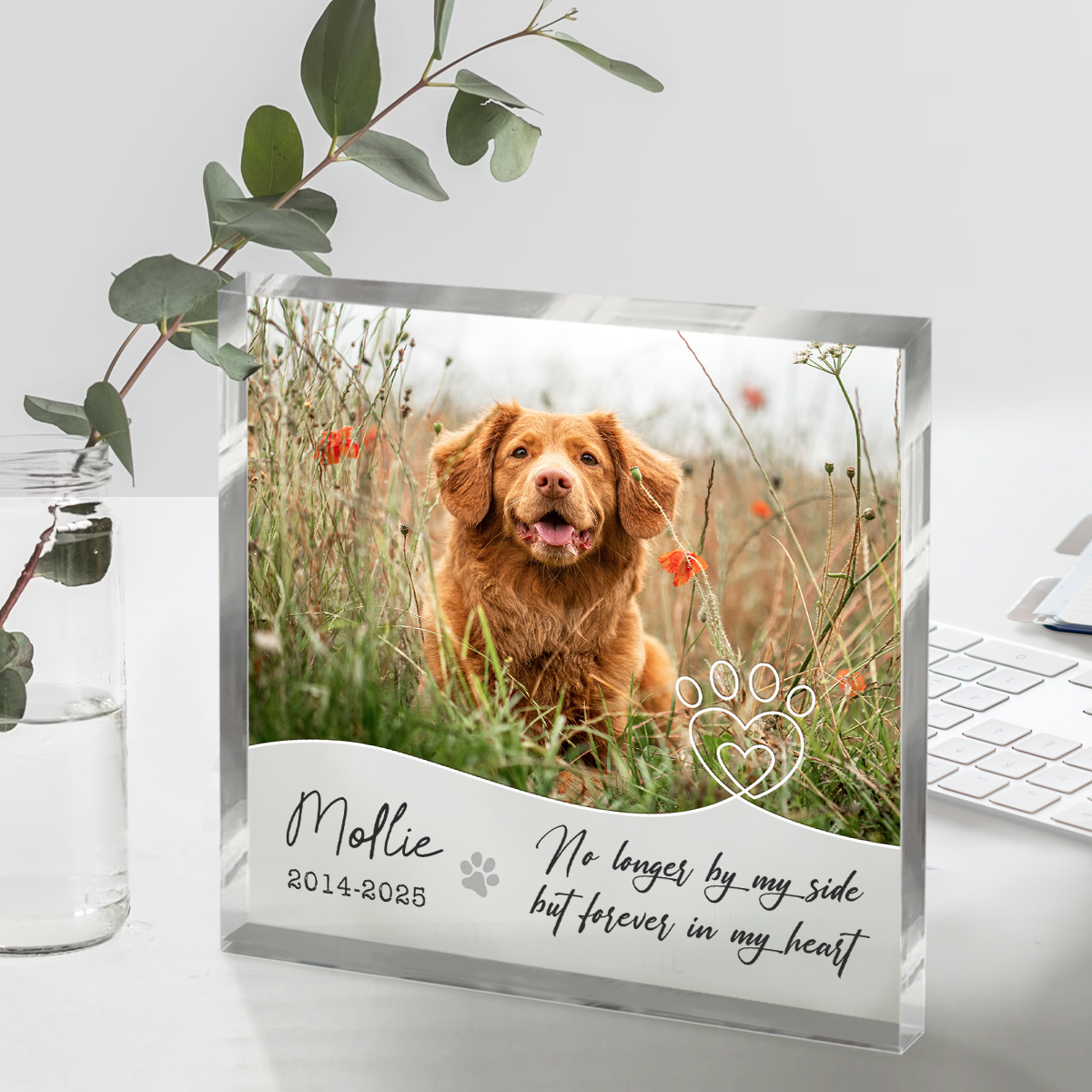 Personalized Pet Memorial Photo Plaque - Custom Photo Pet Memorial Gift - Pet Loss Keepsake - Pet Sympathy Gifts 1 Personalized Pet Memorial Photo Plaque - Custom Photo Pet Memorial Gift - Pet Loss Keepsake - Pet Sympathy Gifts