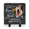 Personalized Memorial Stone For Loss Of Dog - Custom Dog Remembrance Stone - Dog Passed Away Gifts - Headstones For Pets Graves