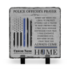 Police Officer Prayer Stone Slate - Personalize Police Gift - Gifts For Law Enforcement Officers - Gifts For Cops