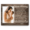 first mothers day photo canvas - mothers day gift from newborn - first mother's day 2025 gifts - first time mom gifts