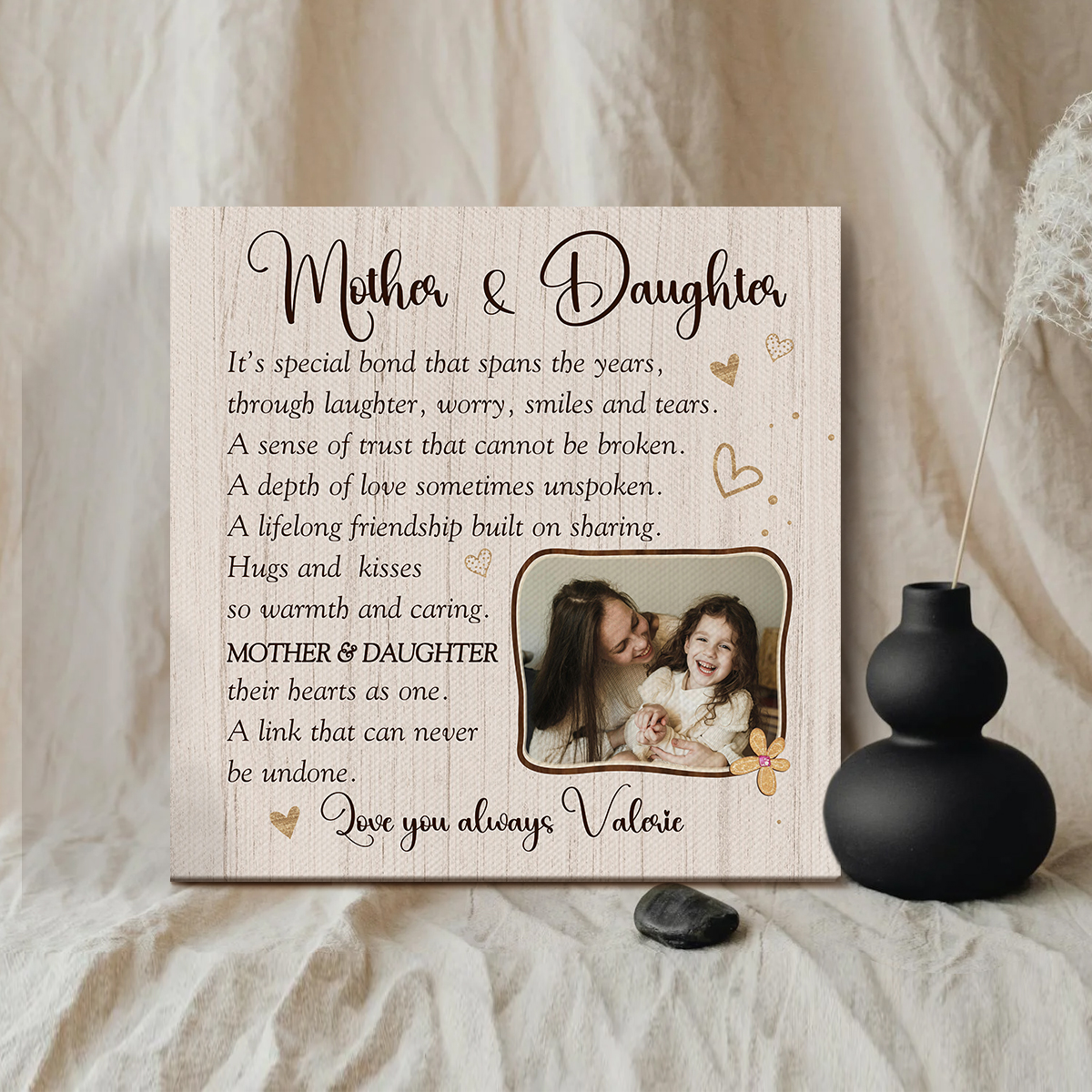 mom and daughter personalised gifts for mother