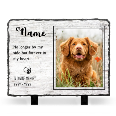 Personalized Dog Memorial Plaque, Memorial Stones For Pets, Dog Condolence Gift, Pet Sympathy Gifts