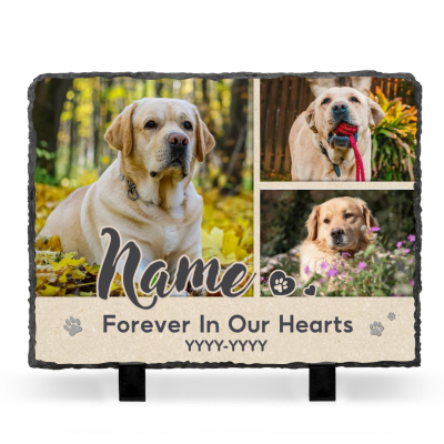 Memorial Stones For Dogs, Customized Dog Memorial Gifts, Loss Of Dog Gift, Pet Death Sympathy Gift