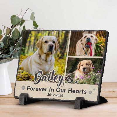 Memorial Stones For Dogs, Customized Dog Memorial Gifts, Loss Of Dog Gift, Pet Death Sympathy Gift