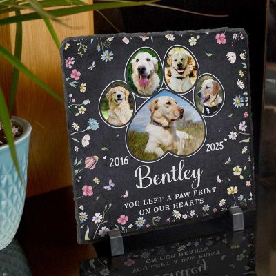 Dog Remembrance Stone, Memory Dog Gifts, Pet Condolence Gifts, Unique Pet Loss Gifts