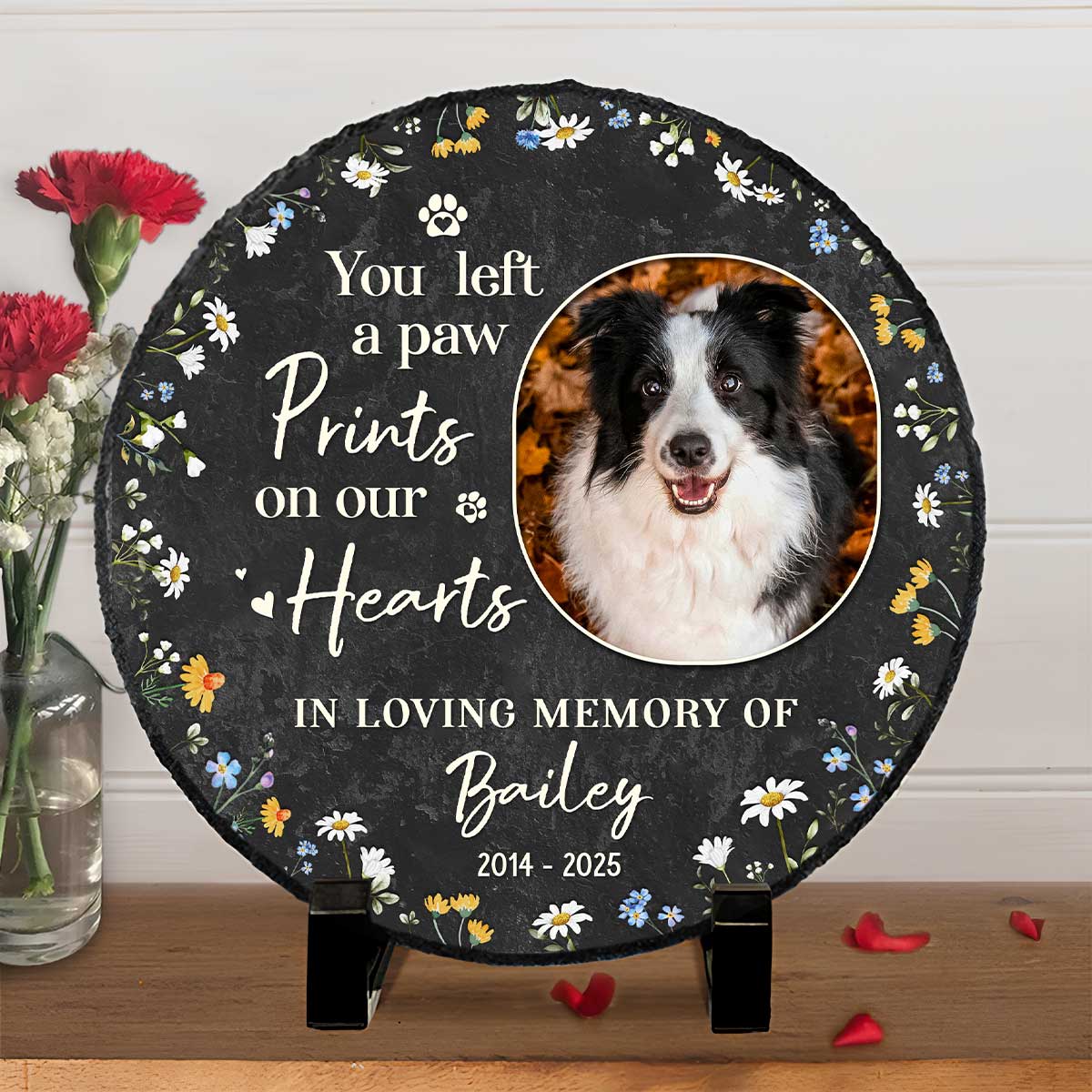 Personalized Pet Memorial Stones, Grave Stones For Dogs, Dog Passed Away Gift, Loss Pet Gift