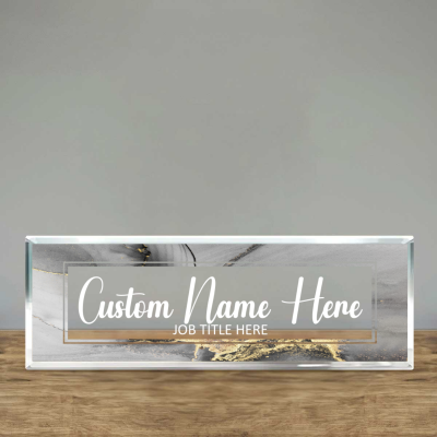 Personalized Office Name Plate, Promotion Gift for CEO, Gift New Office, Gift New Office, Phd Gift, Office Desk Decor