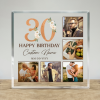 Personalized 30th Birthday Photo Plaque, Custom 30th Birthday Gifts, Unique 30th Birthday Gift Ideas For Him, 30th Birthday Present Ideas
