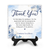 Custom Thank You Ceramic Tile Plaque, Thank You Mentor Sign, Boss Retirement Appreciation, Friend, Counselor, Adviser Tile