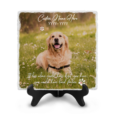 Memorial Photo Plaque for Beloved Pet, In Loving Memory Pet Memorial Gift, Loss Of A Pet Gifts, Pet Bereavement Gift