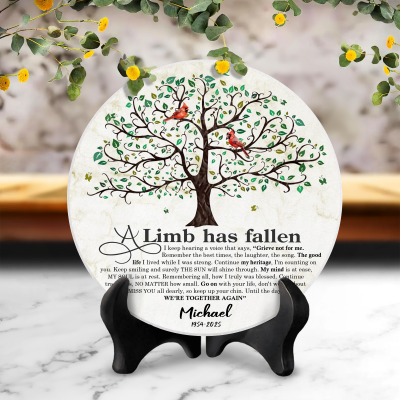 Personalized Memorial Garden Stone, Custom Remembrance Stone with Poem, Remembrance Keepsake, Sympathy Gift for Loss of Loved One
