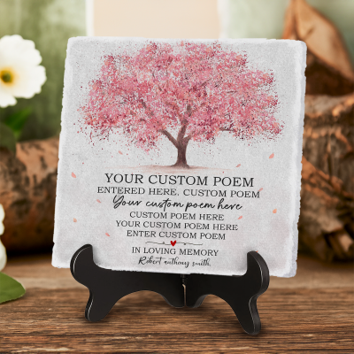 Custom Memorial Garden Stones, Memorial Tree Plaques, Personalized Gifts For Bereavement