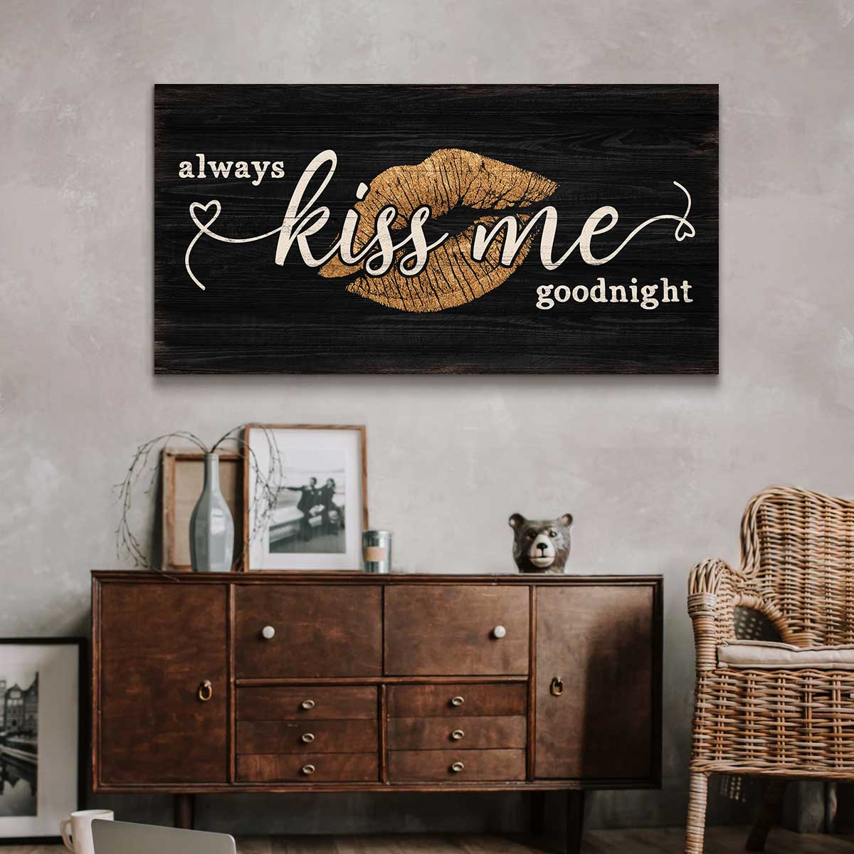 daisihome-gold-sexy-lips-premium-canvas-always-kiss-me-goodnight-vintage-lips-print-glam-wall-art-bedroom-decor-2 Gold Sexy Lips Premium Canvas - Always Kiss Me Goodnight, Vintage Lips Print Glam Wall Art, Bedroom Decor