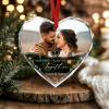 Our First Valentines Day Together Photo Ornament, First Valentine Gift for Boyfriend Girlfriend, New Couple Gift, Valentines Day Ornaments