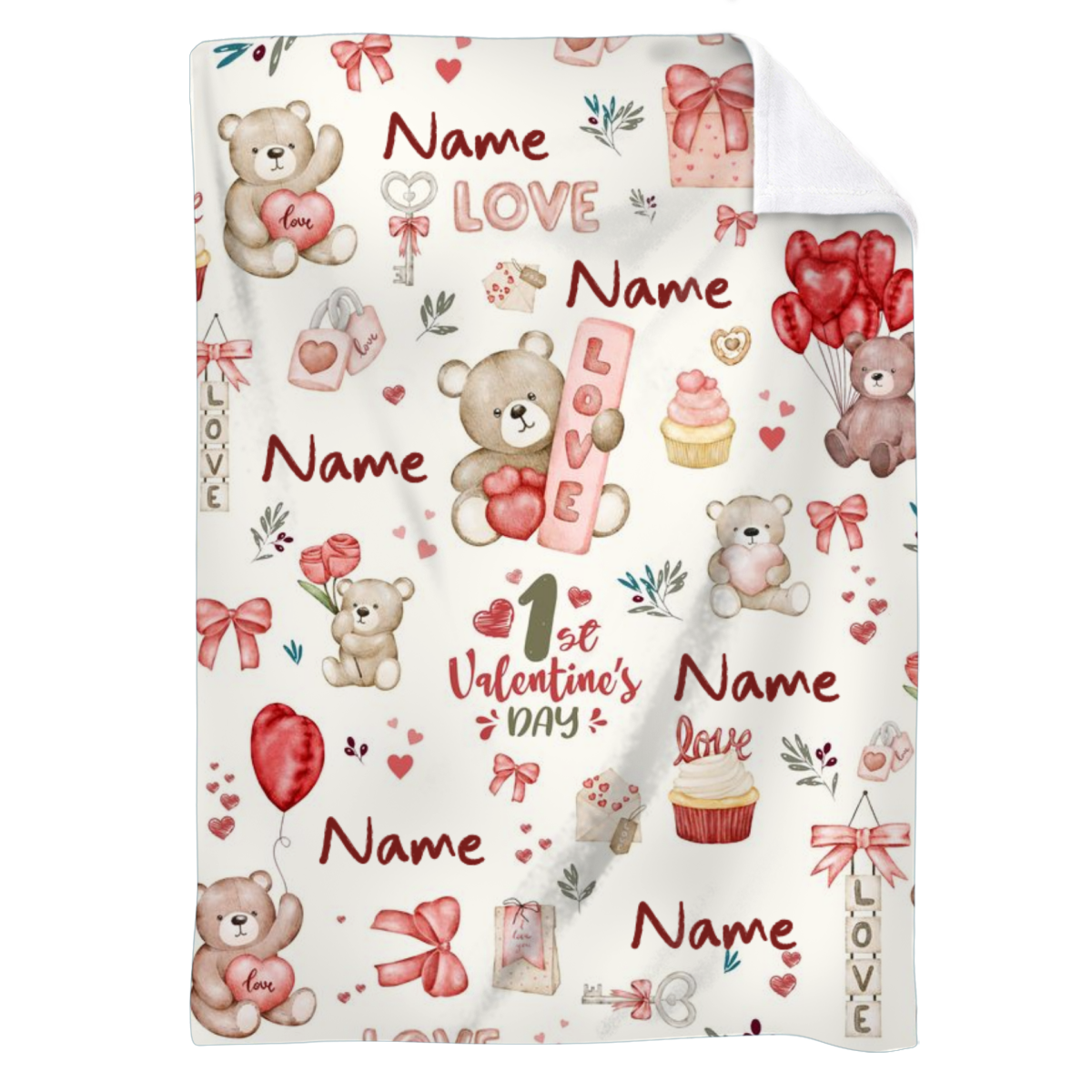 Babys First Valentines Day Blanket 2026, My First Valentine Heart Blanket, Infant Valentines Day Gifts