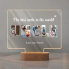 Personalized Picture LED Lamp for Uncle, Custom Picture Uncle Gifts, Uncle Gift From Niece
