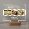 Personalized Mother Daughter LED Night Light, Mom and Daughter Gift, Custom Photo Keepsake for Mother