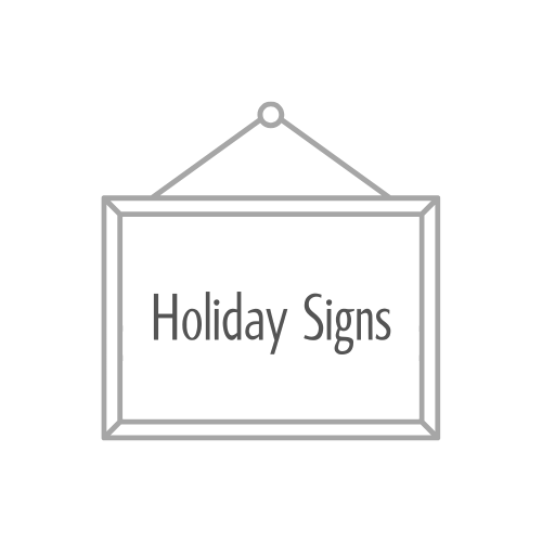 Holiday Signs 